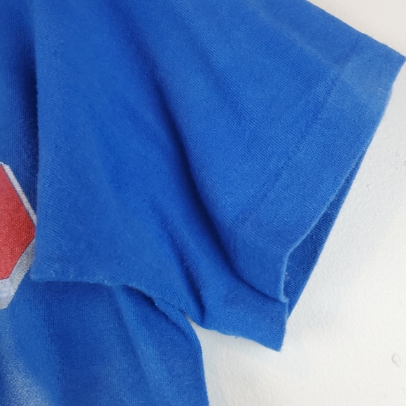 VTG 1994 Buffalo Bill's Stampede NFL Football T Shirt M Mens Single Stitch Salem - Picture 7 of 12